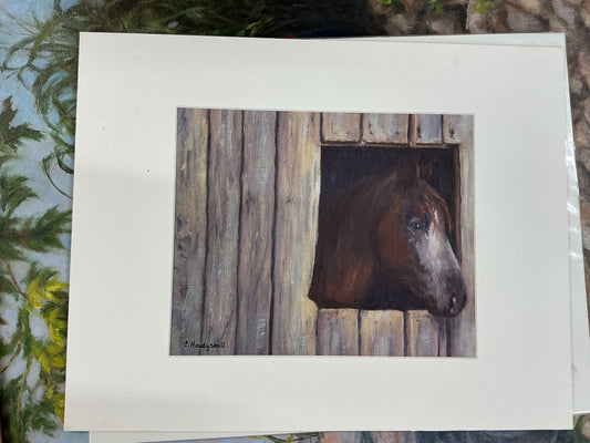Carol Howdyshell: Horse Print