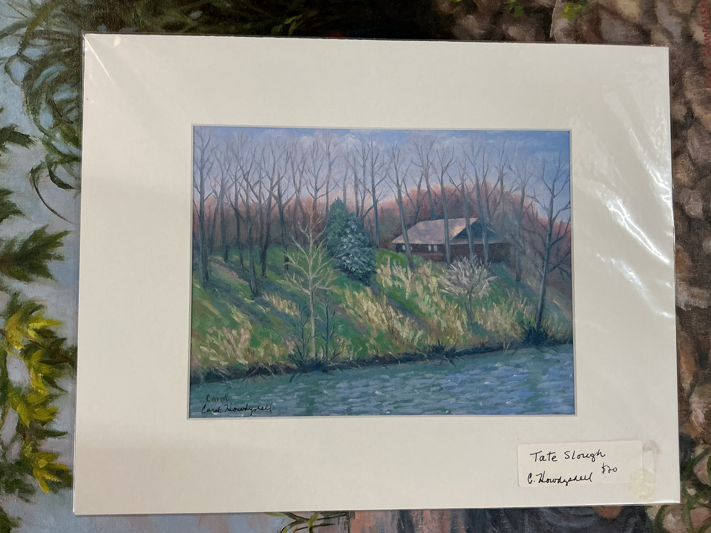 Carol Howdyshell: Tate Slough Print