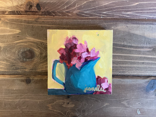 Blue Pitcher