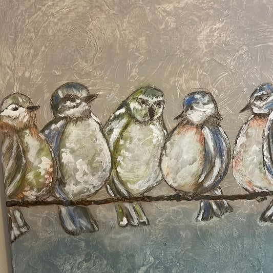 Birds in Conversation by Donna Leischner