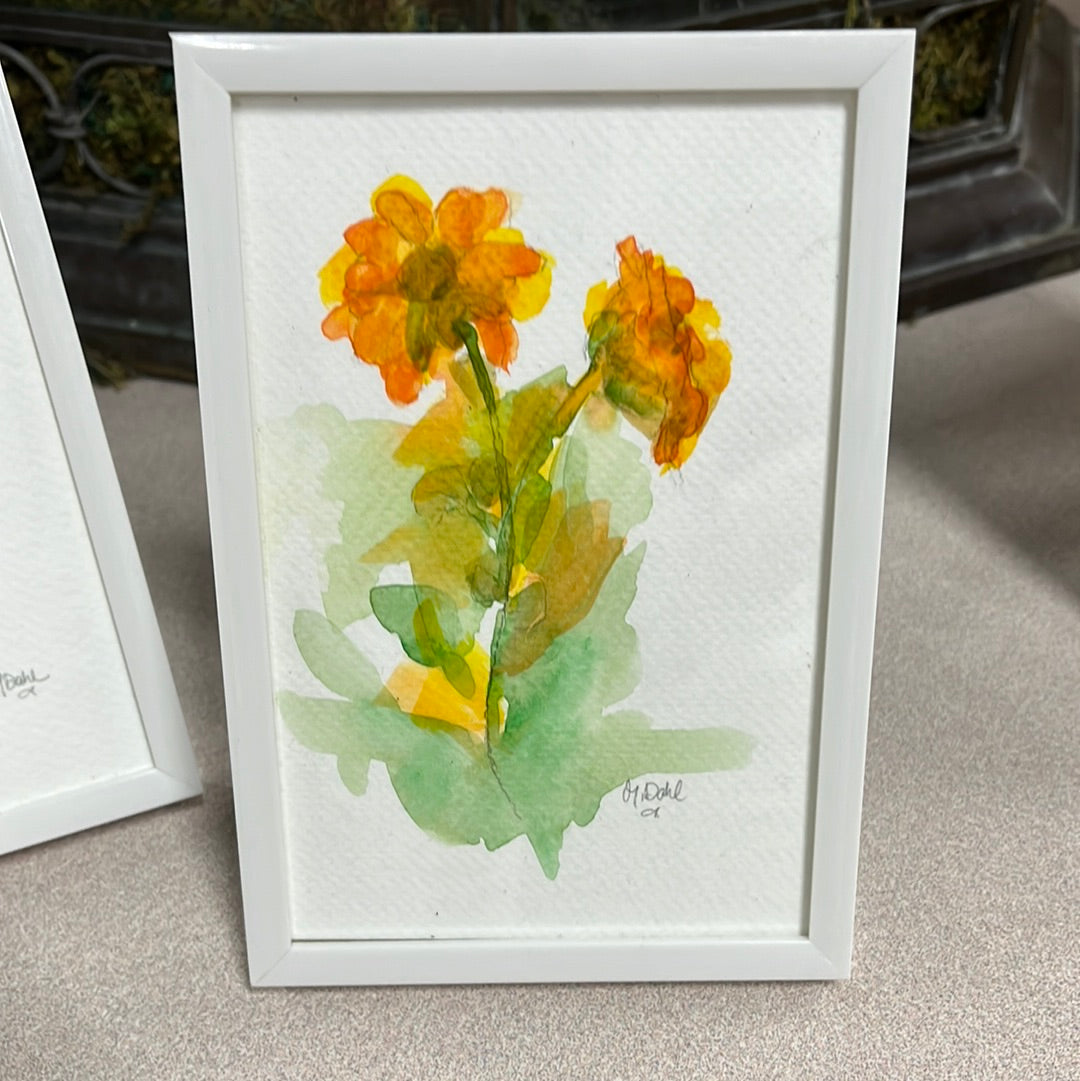 Watercolor Florals by Monica Dahl