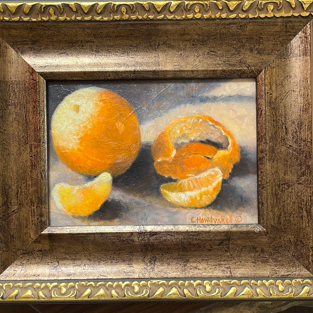 Sunlit Oranges by Carol Howdyshell