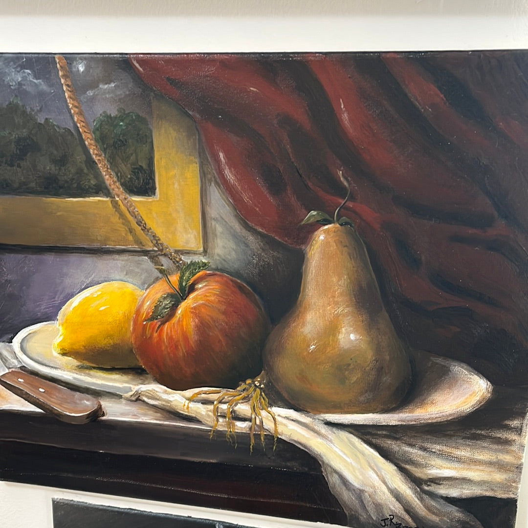 Pear, Apple,Lemon by Ron Brown