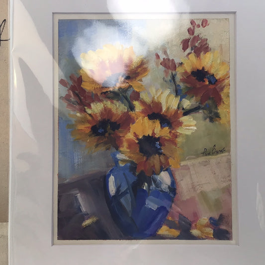 Hope in a Blue Vase by Pam Burns