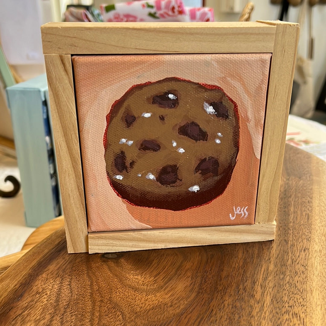 Tiny Chocolate Chip Cookie by Jess