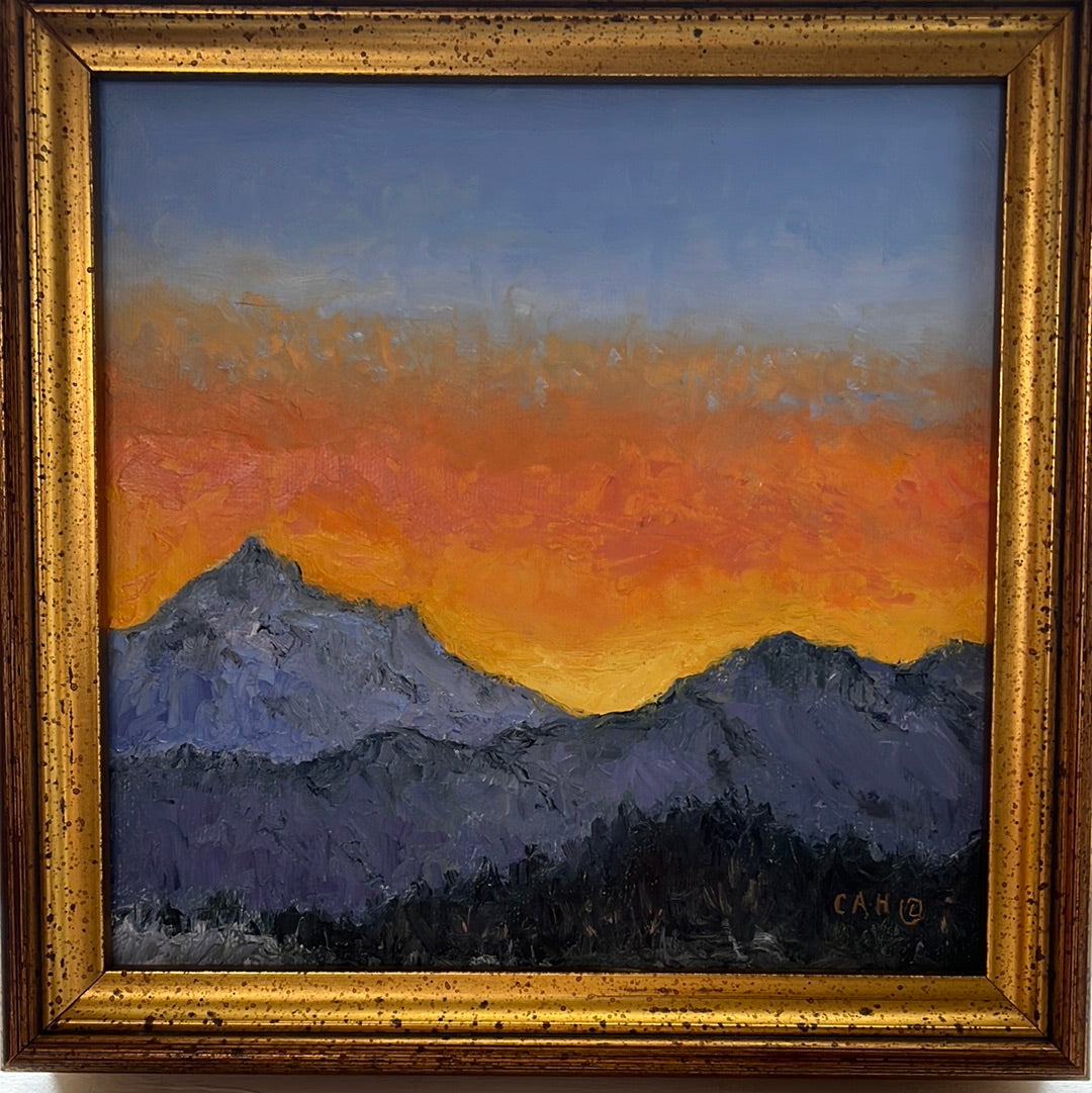 Mountain Sunrise by Carol Howdyshell