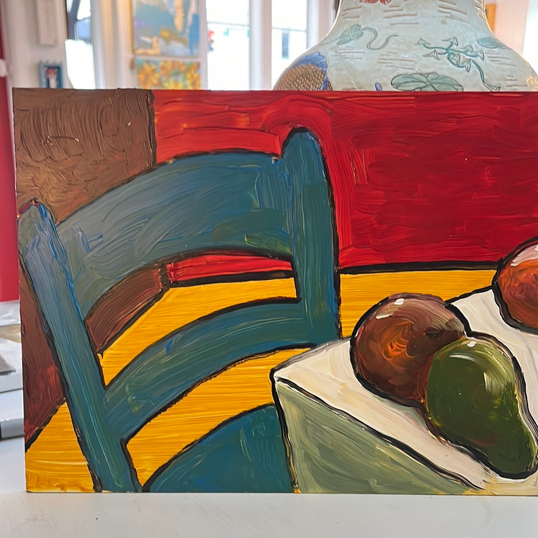 Van Gogh-ish Still Life by Ron Brown