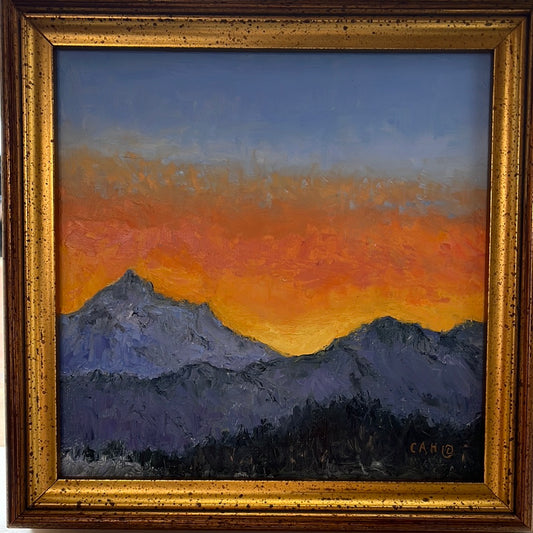 Mountain Sunrise by Carol Howdyshell