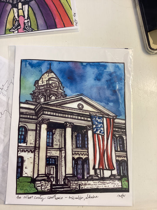 Mary Huston Wylie “Colbert County Courthouse”