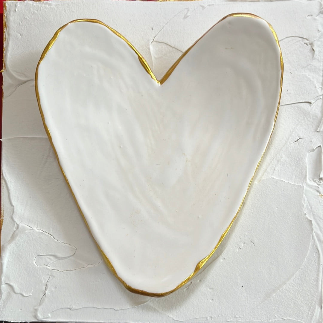 Pottery Heart by Rebecca Hudson