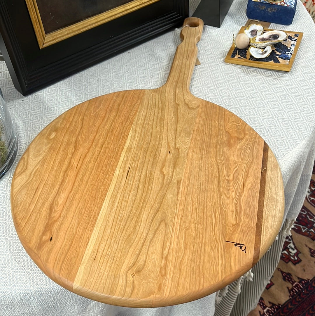 Round with long handle Rick Morse Charcuterie Board