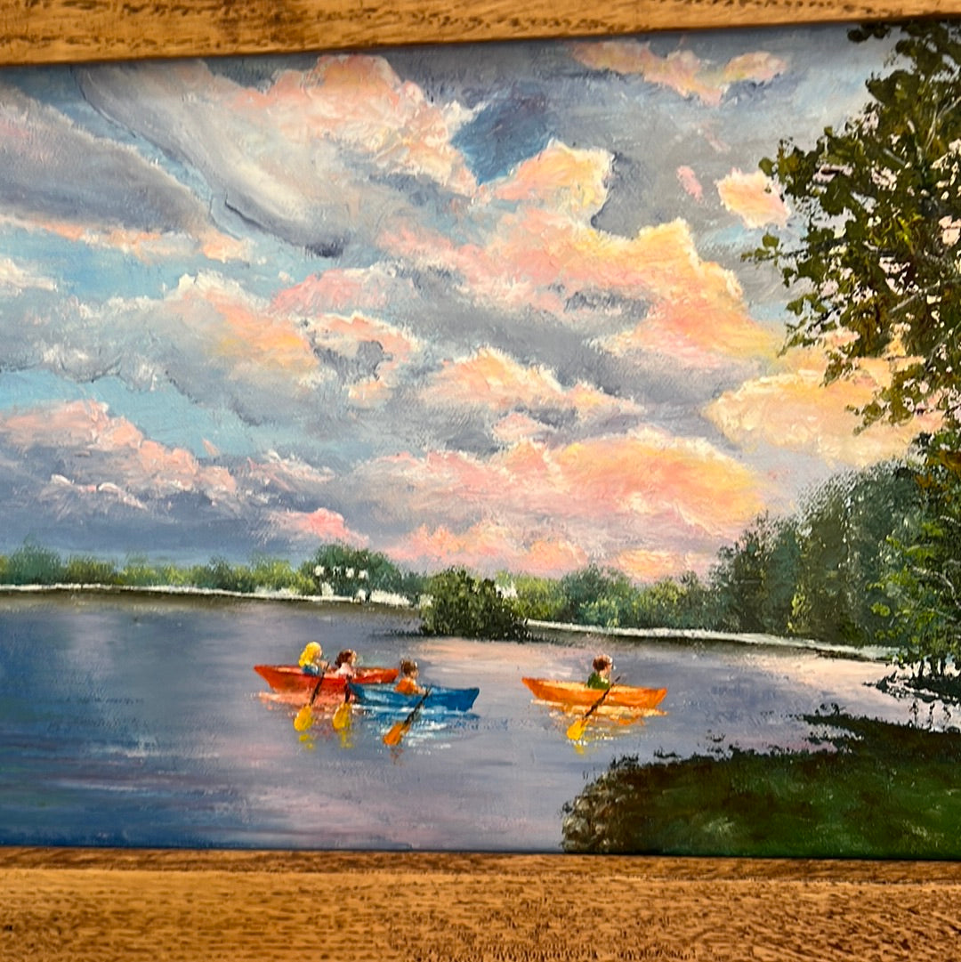 Kayaking by Julia Gray