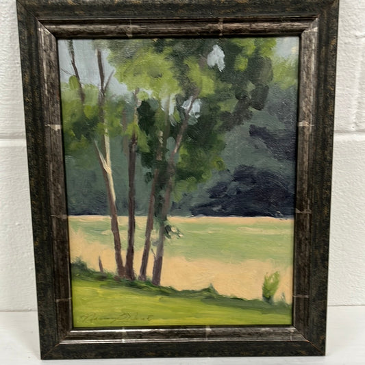 Four Young Trees from Hayfield by Nancy O’Neal