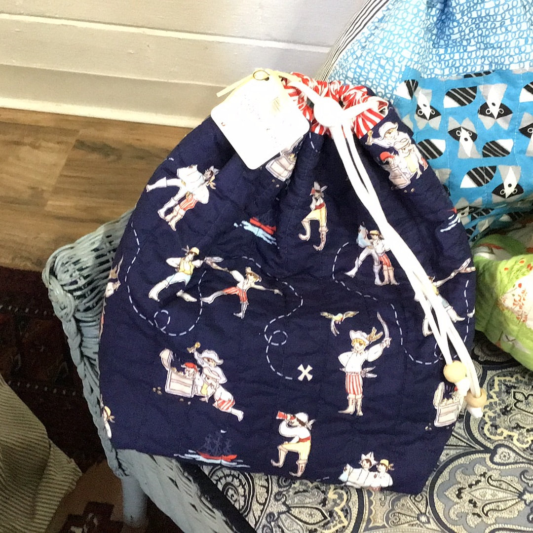 Alyson Ray Large Drawstring Bag