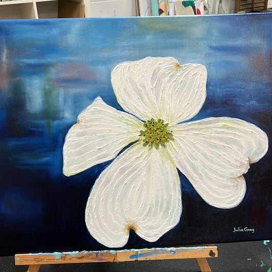 Dogwood Bloom by Julia Gray